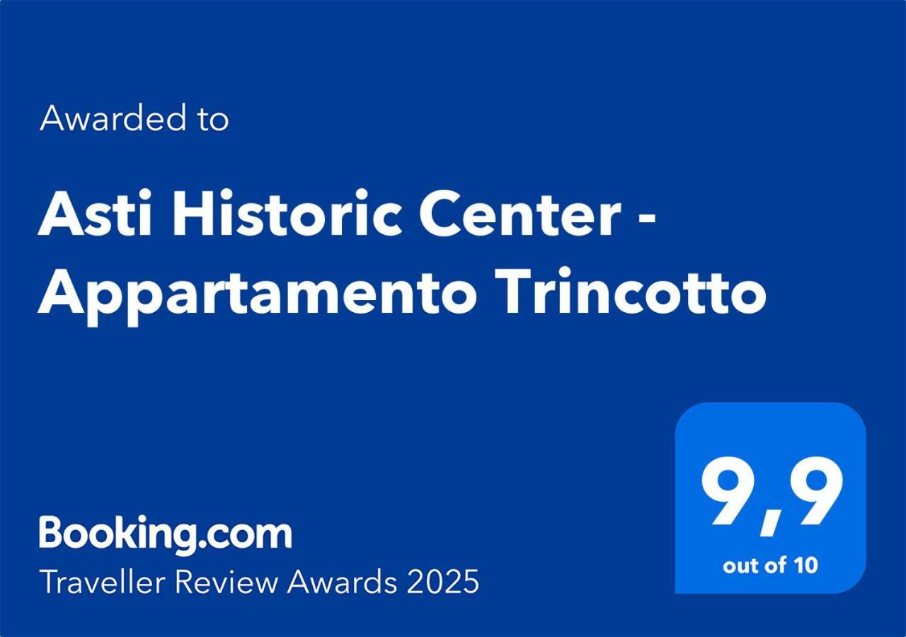 Asti Historic Center - Appartamento Trincotto מראה חיצוני תמונה